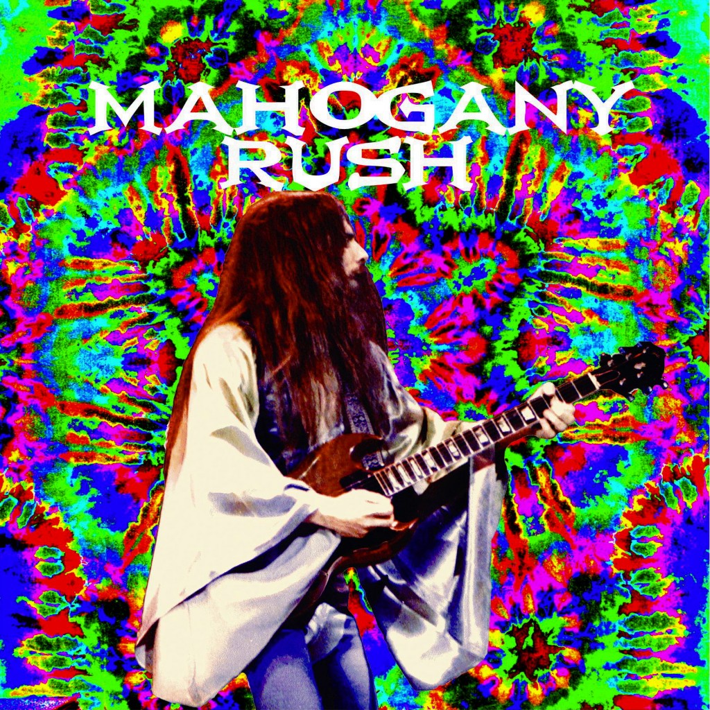 FRANK MARINO OF MAHOGANY RUSH PERFORMING LIVE IN SEATTLE, WA. ON 4-14-78. PHOTO ART BY BEN UPHAM. MAGICAL MOMENT PHOTOS.
