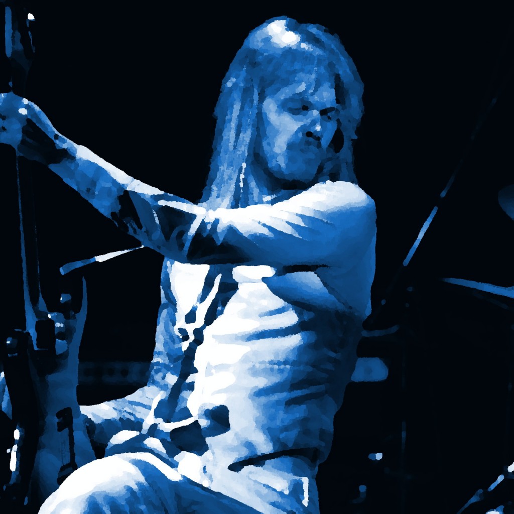 JAMES YOUNG OF STYX PERFORMING LIVE IN CONCERT AT THE COLISEUM IN SPOKANE, WA. IN AUGUST OF 1977. PHOTO BY BEN UPHAM. MAGICAL MOMENT PHOTOS.