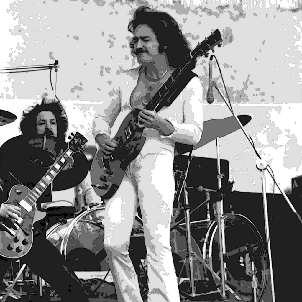 Blue Oyster Cult Live in Oakland, Ca. on 6-6-76. Photo by Ben Upham. Magical Moment Photos.