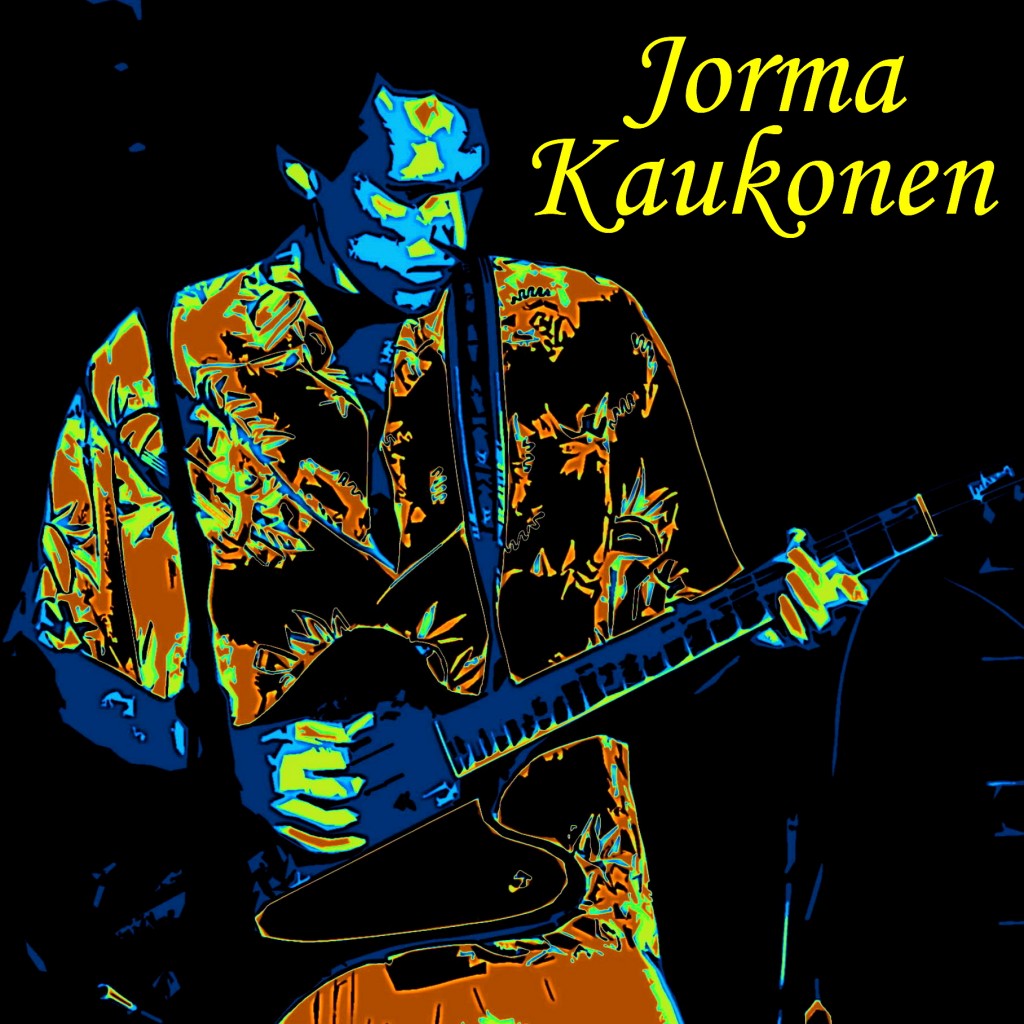 JORMA KAUKONEN PERFORMING ELECTRIC ROCK AT THE OLD WALDORF IN SAN FRANCISCO, CA. ON 6-8-79. PHOTO-ART BY BEN UPHAM. MAGICAL MOMENT PHOTOS.